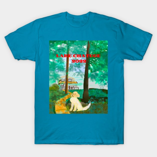 Lake Change Lake House T-Shirt by KRitters